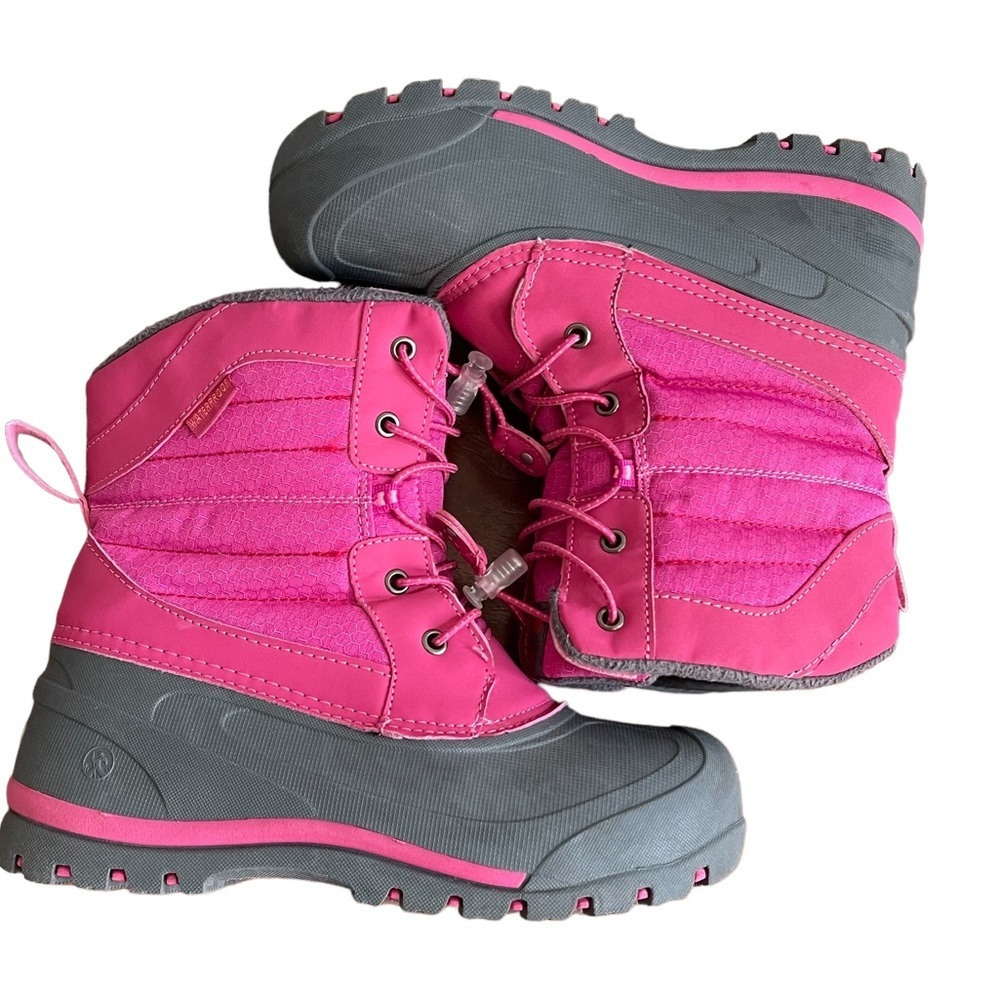 Northside Pink & Gray  Fuchsia/ Coral 3M Thinsulate Insulation Snow/Winter Boots